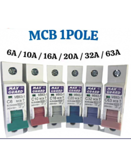 10A 1P 6kA MCB [MAXGUARD]